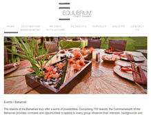 Tablet Screenshot of equilibriumbahamas.com
